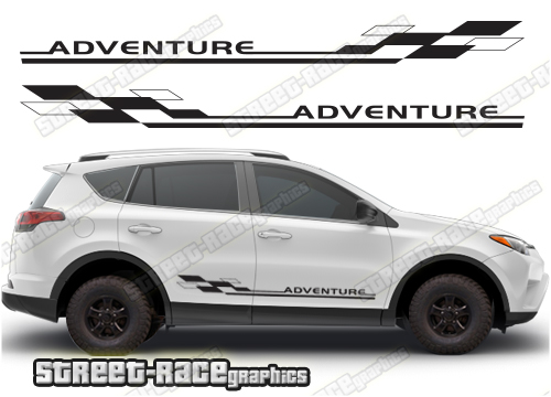 Toyota RAV4 058 - Adventure racing stripes