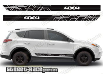 Toyota RAV4 068 - 4x4 racing stripes