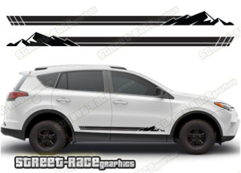 Toyota RAV4 069 - 4x4 racing stripes