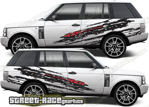 Range Rover 3-4 007 - ripped graphics