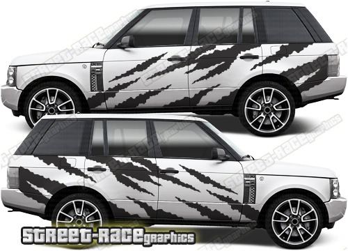 Range Rover 5 014 - Safari ripped graphics