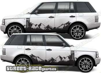 Range Rover 3-4 019 - Mountain graphics