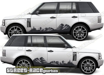 Range Rover 3-4 021 - Mountain graphics