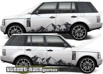 Range Rover 3-4 022 - Mountain graphics