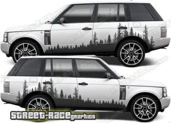 Range Rover 3-4 024 - Forest overland graphics
