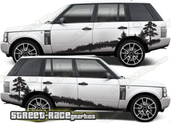 Range Rover 3-4 026 - Forest adventure graphics