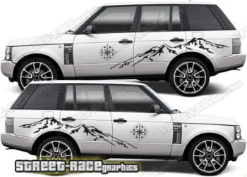 Range Rover 3-4 029 - Mountain adventure graphics