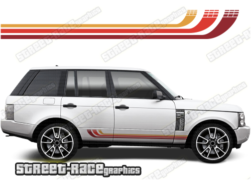 Range Rover 3-4 042 - Retro stripes