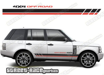 Range Rover 3-4 053 - racing stripes
