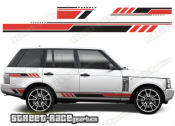 Range Rover 3-4 056 - racing stripes