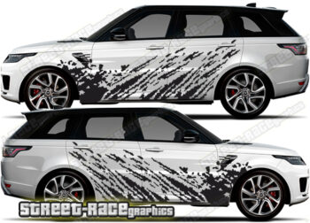 Range Rover 5 002 - mud splatter graphics