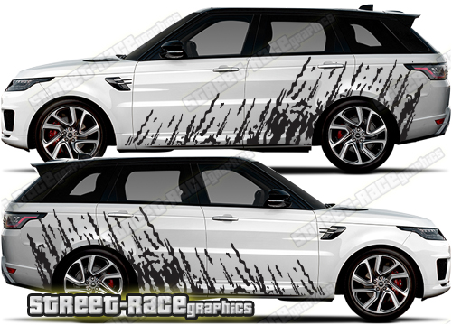 Range Rover 5 003 - mud splatter graphics