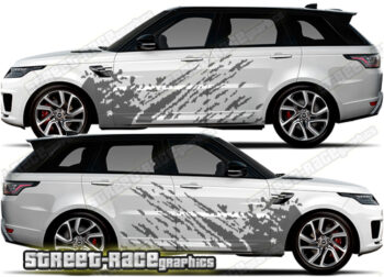 Range Rover 5 004 - mud splatter graphics