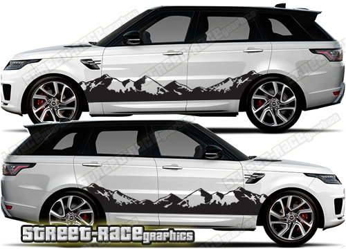 Range Rover 5 019 - Mountain graphics