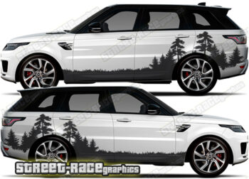 Range Rover 5 025 - Forest overland graphics