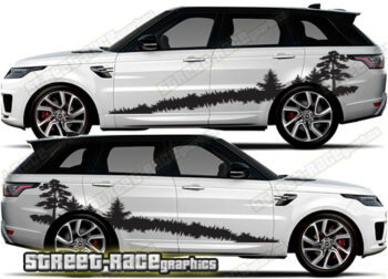 Range Rover 5 026 - Forest adventure graphics