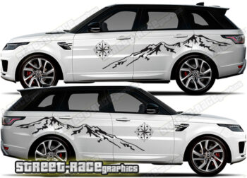 Range Rover 5 029 - Mountain adventure graphics