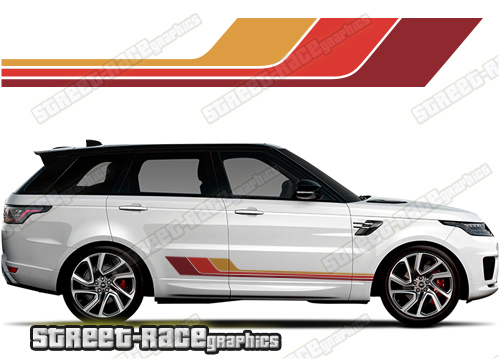 Range Rover 5 043 - Retro stripes