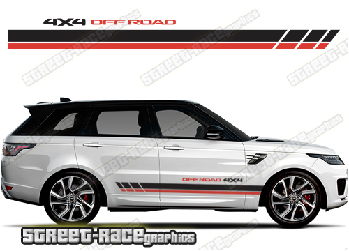 Range Rover 5 053 - racing stripes