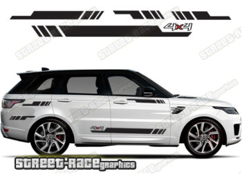 Range Rover 5 057 - racing stripes