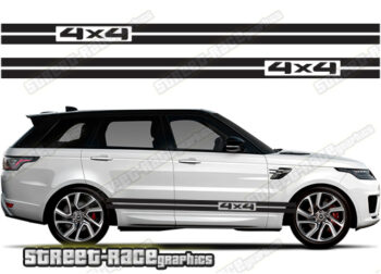 Range Rover 5 059 - 4x4 racing stripes