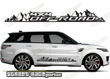 Range Rover 5 067 - off road 4x4 decals