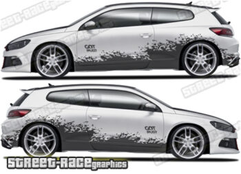 Volkswagen Scirocco large graphics 012 - Got Mud