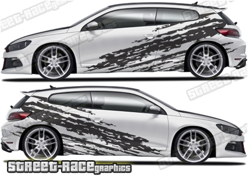 Volkswagen Scirocco large graphics 019 - Ripped