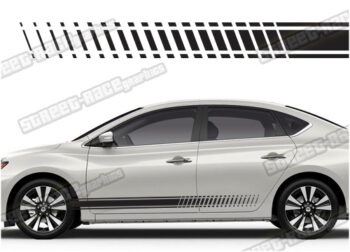 Nissan Sentra racing stripes 002