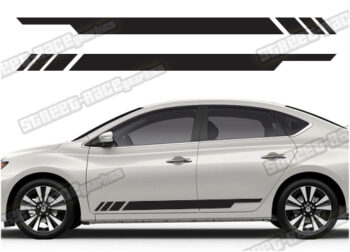 Nissan Sentra racing stripes 003