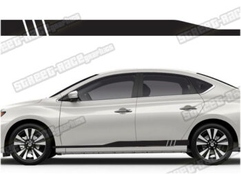Nissan Sentra racing stripes 004