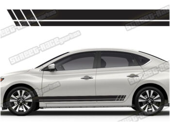 Nissan Sentra racing stripes 005