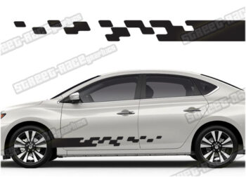 Nissan Sentra racing stripes 009
