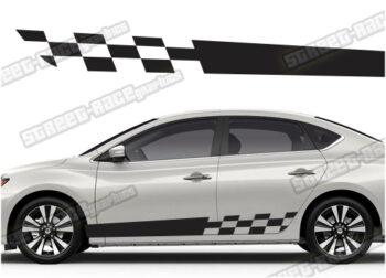 Nissan Sentra racing stripes 010
