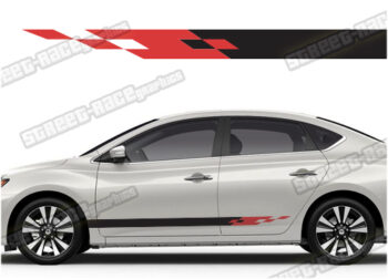 Nissan Sentra racing stripes 011