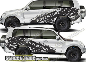 Mitsubishi Shogun 012 - Adventure overland graphics
