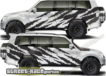 Mitsubishi Shogun 014 - Safari ripped graphics