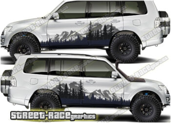 Mitsubishi Shogun 027 - Mountains