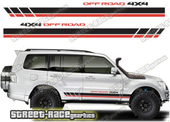 Mitsubishi Shogun 053 - racing stripes