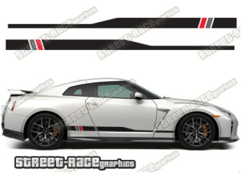 Nissan Skyline racing stripes 001