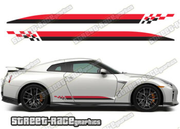 Nissan Skyline racing stripes 003 - Nismo style