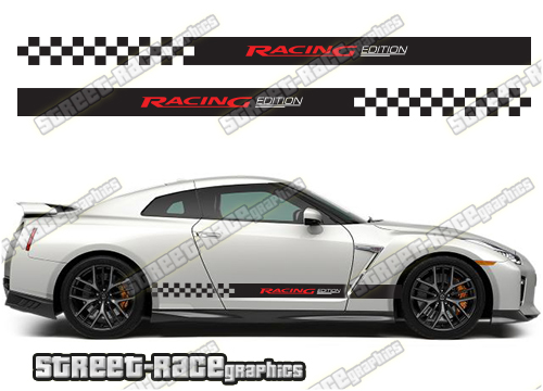 Nissan Skyline racing stripes 007