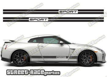 Nissan Skyline racing stripes 018