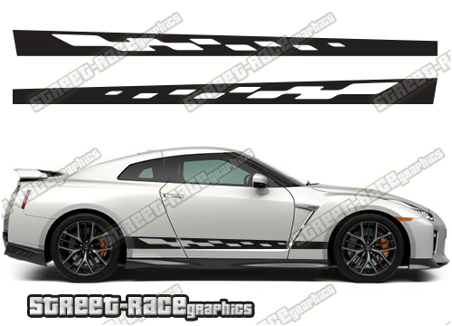*SALE - READ DESCRIPTION - Nissan Skyline racing stripes 020