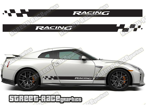 Nissan Skyline racing stripes 021