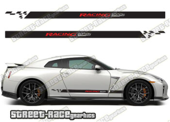 Nissan Skyline racing stripes 026
