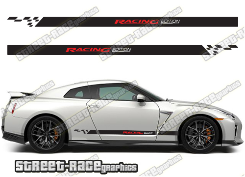 Nissan Skyline racing stripes 026