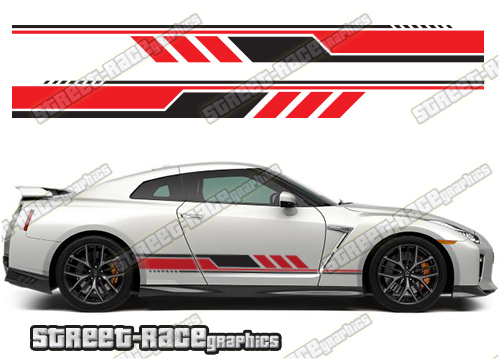 Nissan Skyline racing stripes 033