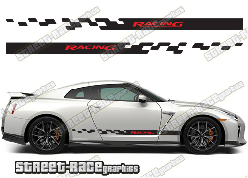 Nissan Skyline racing stripes 034
