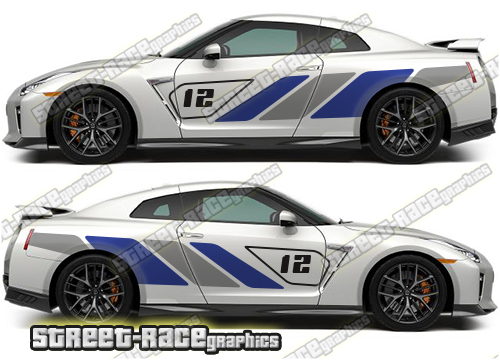 Nissan Skyline race graphics 014